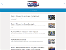 Tablet Screenshot of en.mach1kart.com