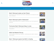 Tablet Screenshot of de.mach1kart.com